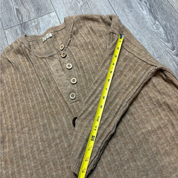 Free People Intimately sweater dress tunic Loungewear Army - Picture 8 of 11